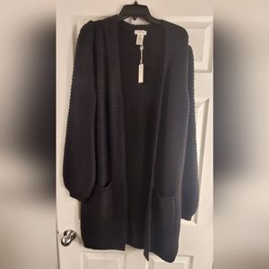 Max Studio Oversized cable knit cardigan